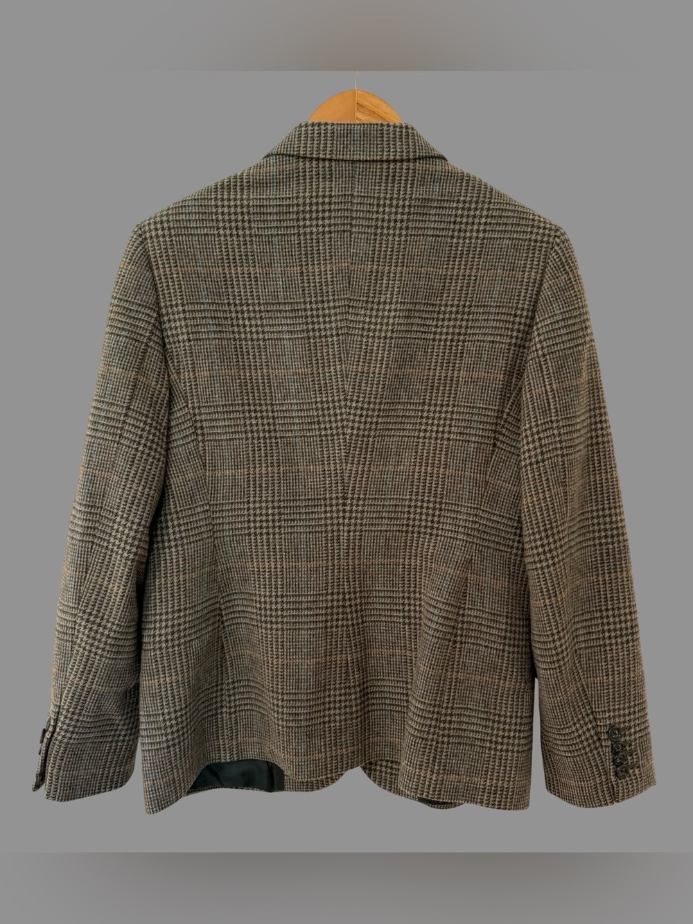 Brooks Brothers Green/Brown Plaid Wool Blazer US6 - Picture 2 of 7